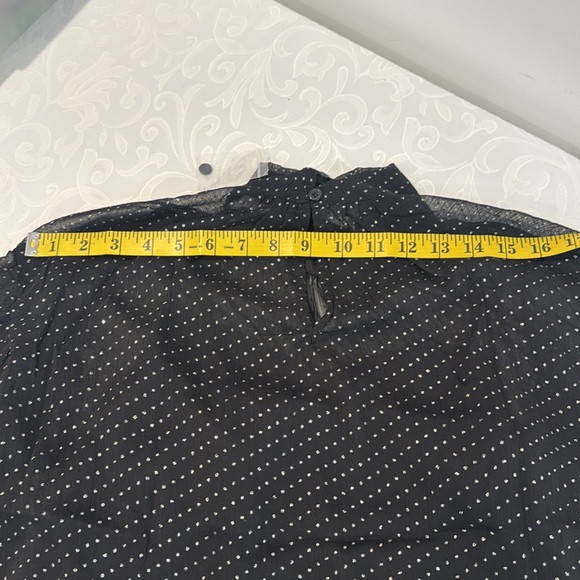 NWOT Sanctuary sheer Blouse. Ladies Small - Picture 11 of 13